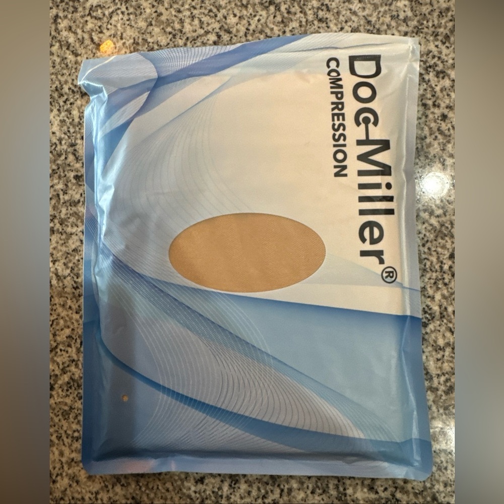 Doc Miller Socks Compression Stockings Calf 15-20 MMHg Sleeves For Varicose Pain
